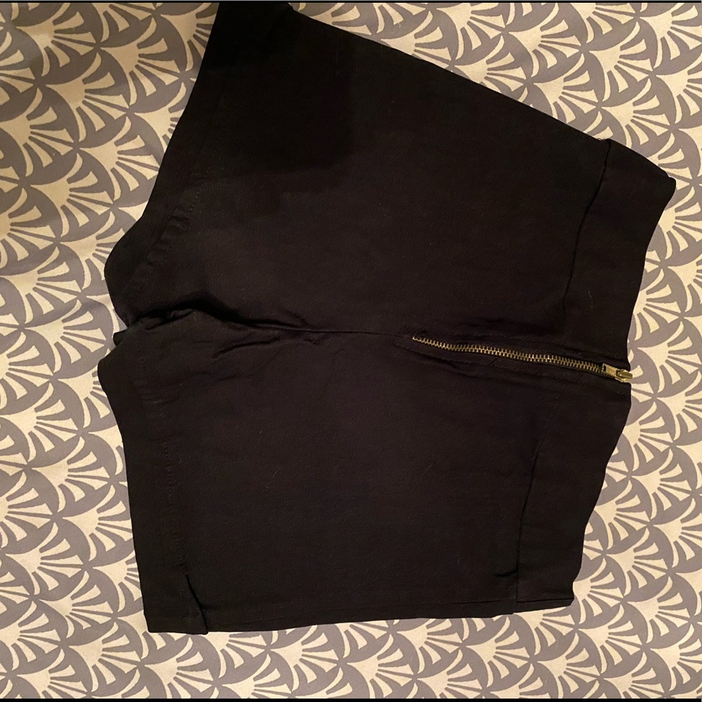 Black Going Out Shorts. Size XS.